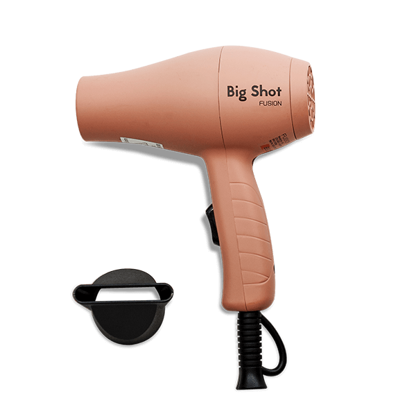 FUSION BIG SHOT TRAVEL HAIR DRYER IN CORAL PINK The.D.studiO
