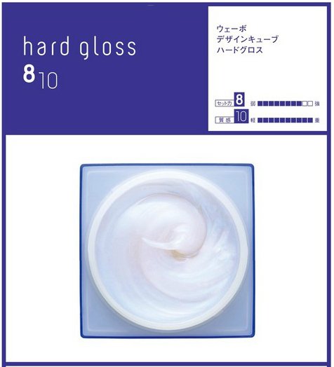 Uevo Design Cube Hard Gloss (Glossy Finish) 80g MADE IN JAPAN