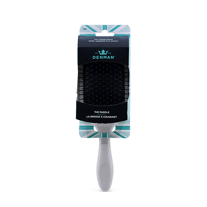 DENMAN D83 Large Paddle Brush in Gray