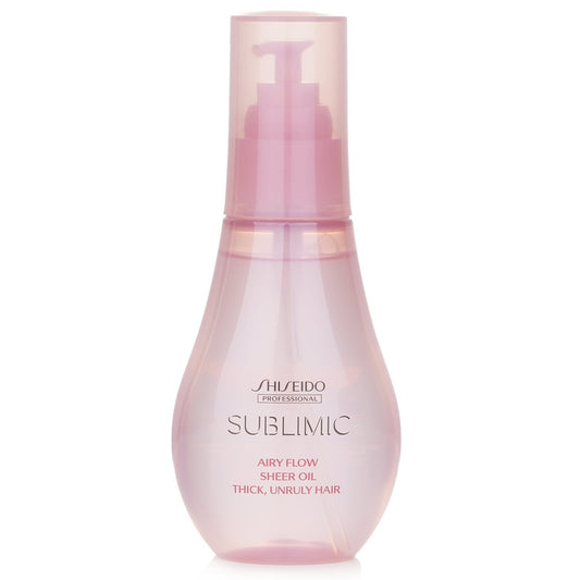 Shiseido - Professional Sublimic Airy Flow Sheer Oil for Thick, Unruly Hair 100ml