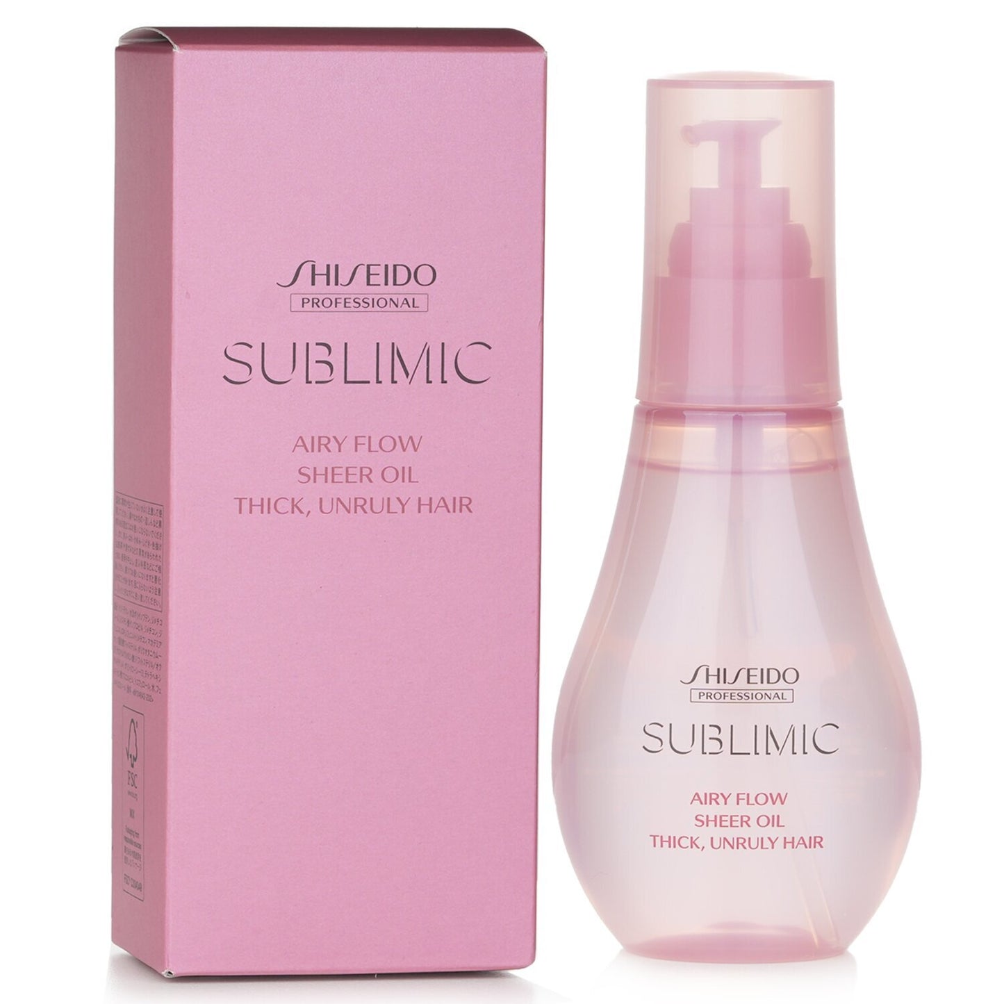 Shiseido - Professional Sublimic Airy Flow Sheer Oil for Thick, Unruly Hair 100ml