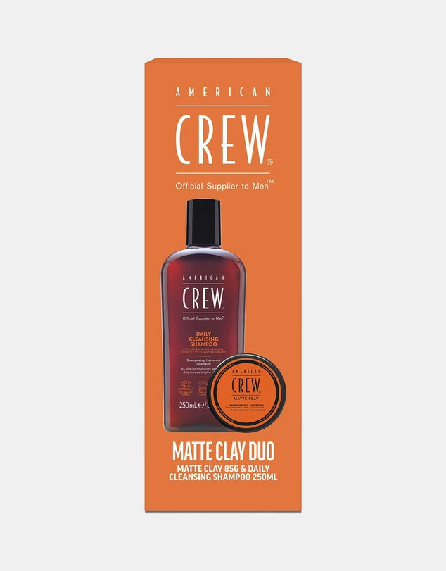 American Matte Clay 85g & Daily Cleansing Shampoo 250ml Duo Pack
