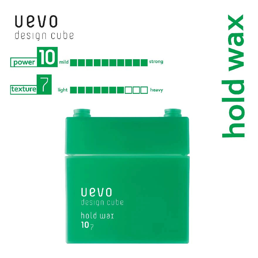 Uevo Design Cube Hold Wax (Glossy Effect Styling Foam) 80g MADE IN JAPAN